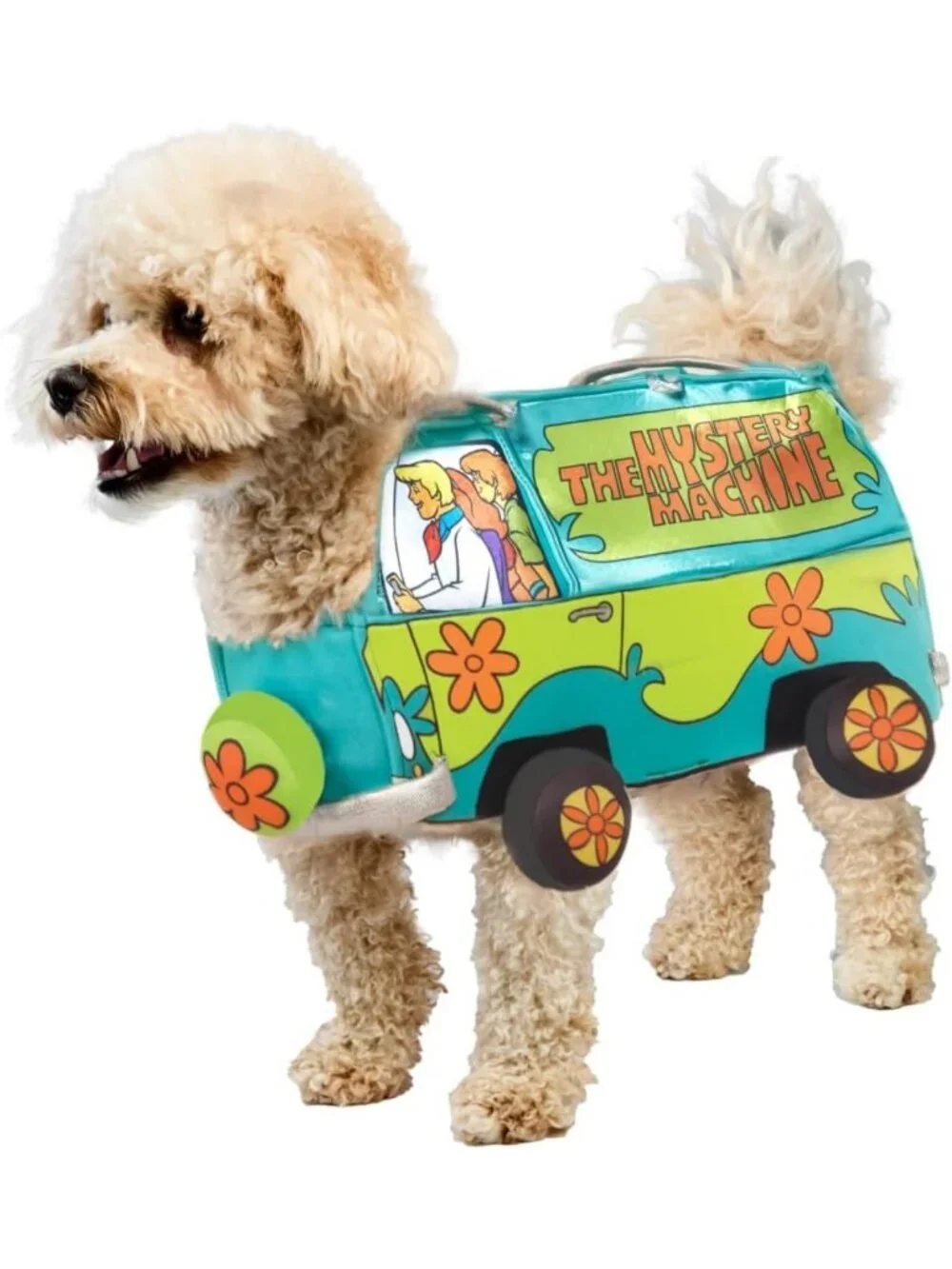 Medium Scooby-Doo Mystery Machine Pet Costume for Dogs & Cats - Fun Halloween